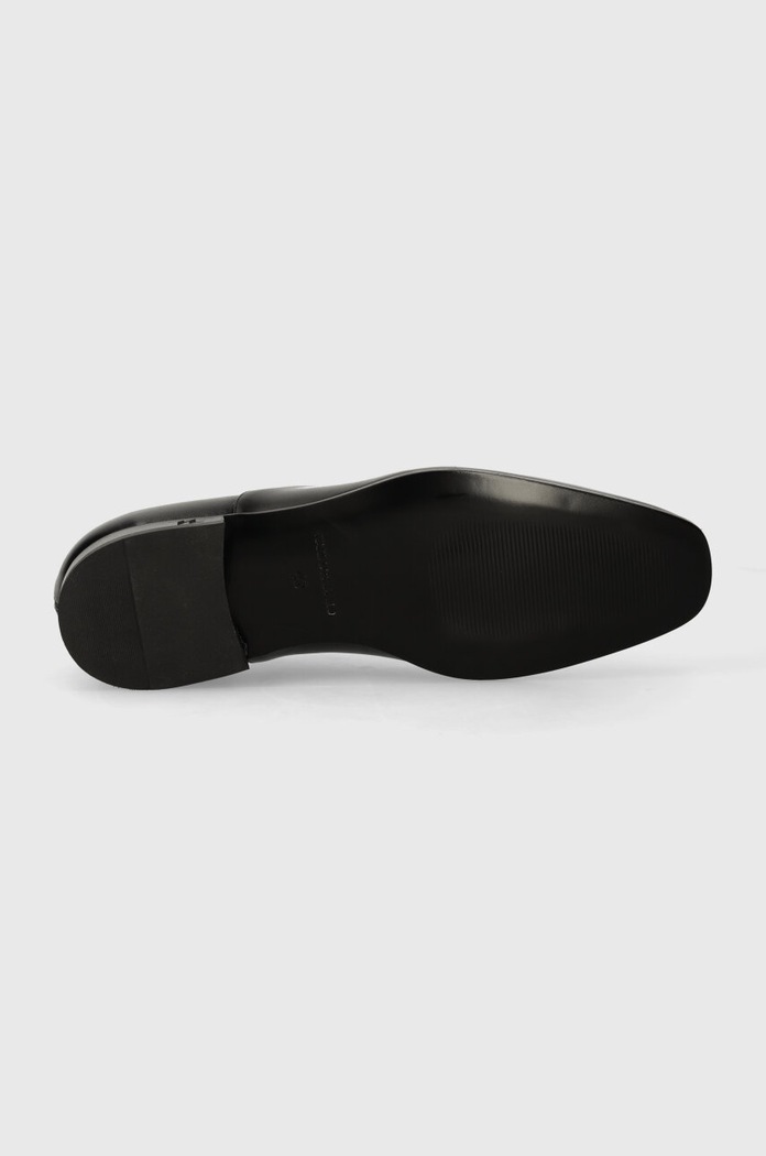 Pantofi de piele SAMUEL Karl Lagerfeld negru KL12334.000