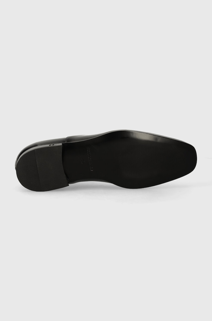 Pantofi de piele SAMUEL Karl Lagerfeld negru KL12334.000