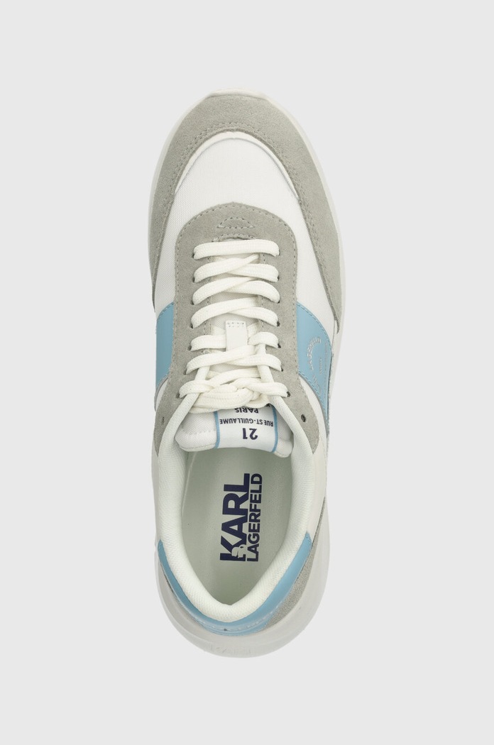 Karl Lagerfeld sneakersy SERGER biały KL53624.01B