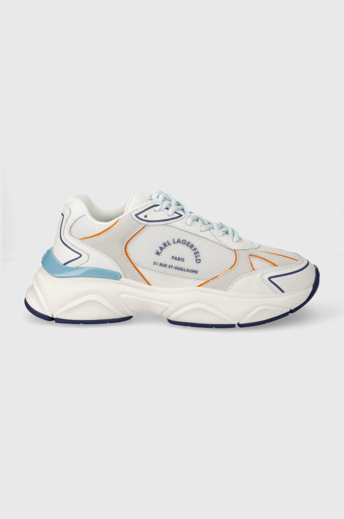 Sneakers Karl Lagerfeld KOMET υφασμάτινο λευκό KL56538.411