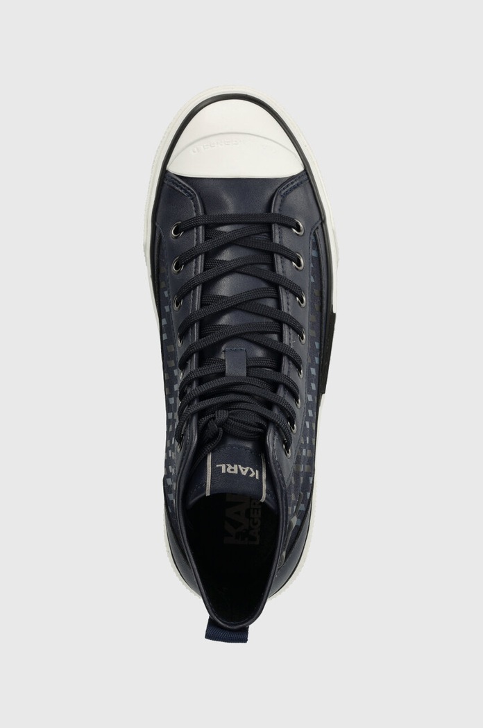Karl Lagerfeld trampki KAMPUS MAX granatowy KL50454.HAB