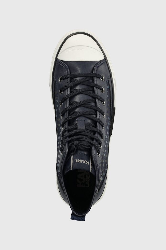 Karl Lagerfeld trampki KAMPUS MAX granatowy KL50454.HAB