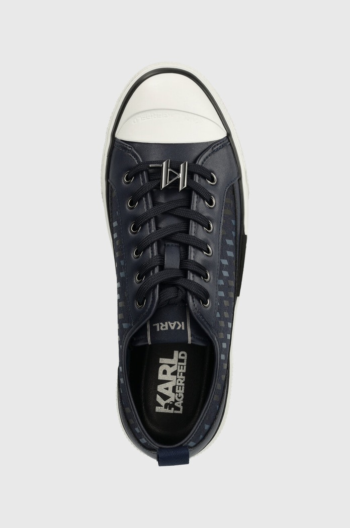 Tenisówki KAMPUS MAX Karl Lagerfeld KL50424.HAB granatowy