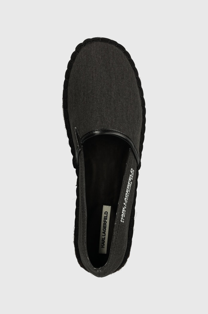 Espadrilky Karl Lagerfeld KAMINO černá KL70119.900
