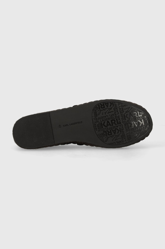 Espadrilky Karl Lagerfeld KAMINO KL70119.900 černá
