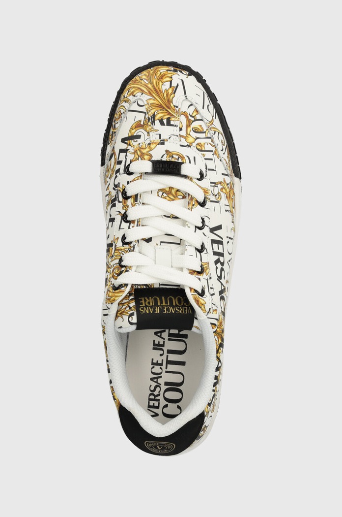 Versace Jeans Couture sneakersy skórzane Court 88 biały 76YA3SK6.ZPA60.G03