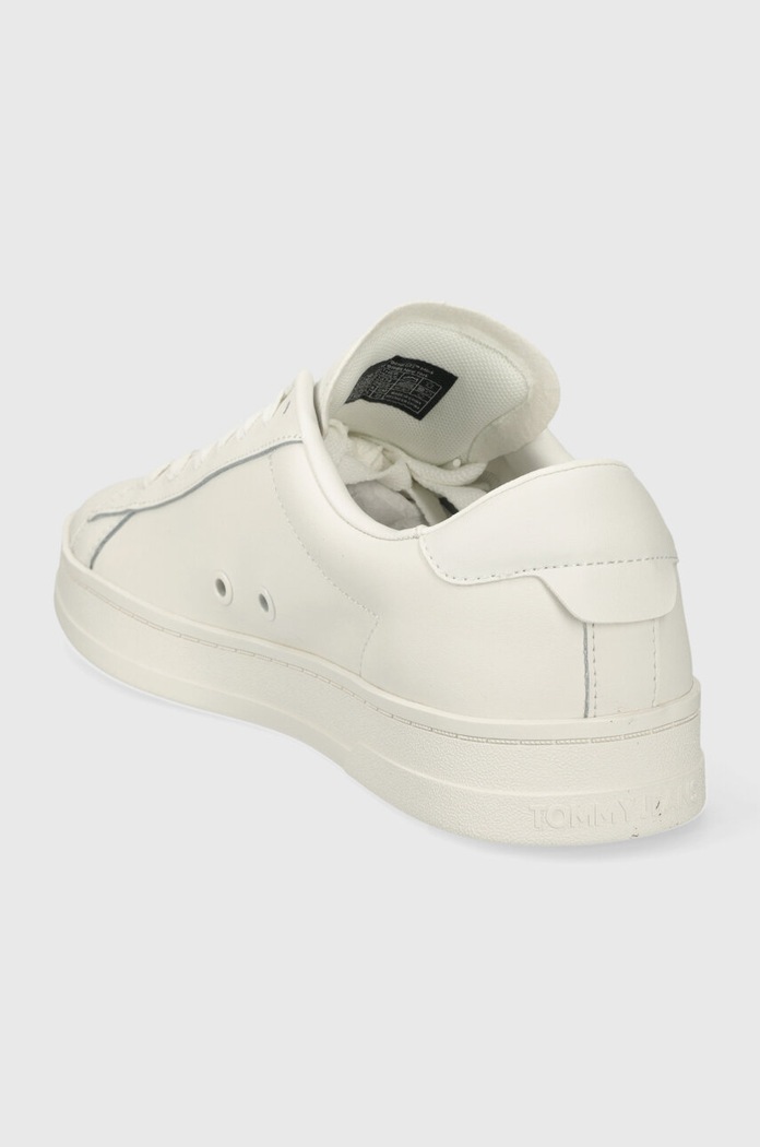 Obuća Kožne tenisice Tommy Jeans TJM LEATHER LOW CUPSOLE EM0EM01374 bijela