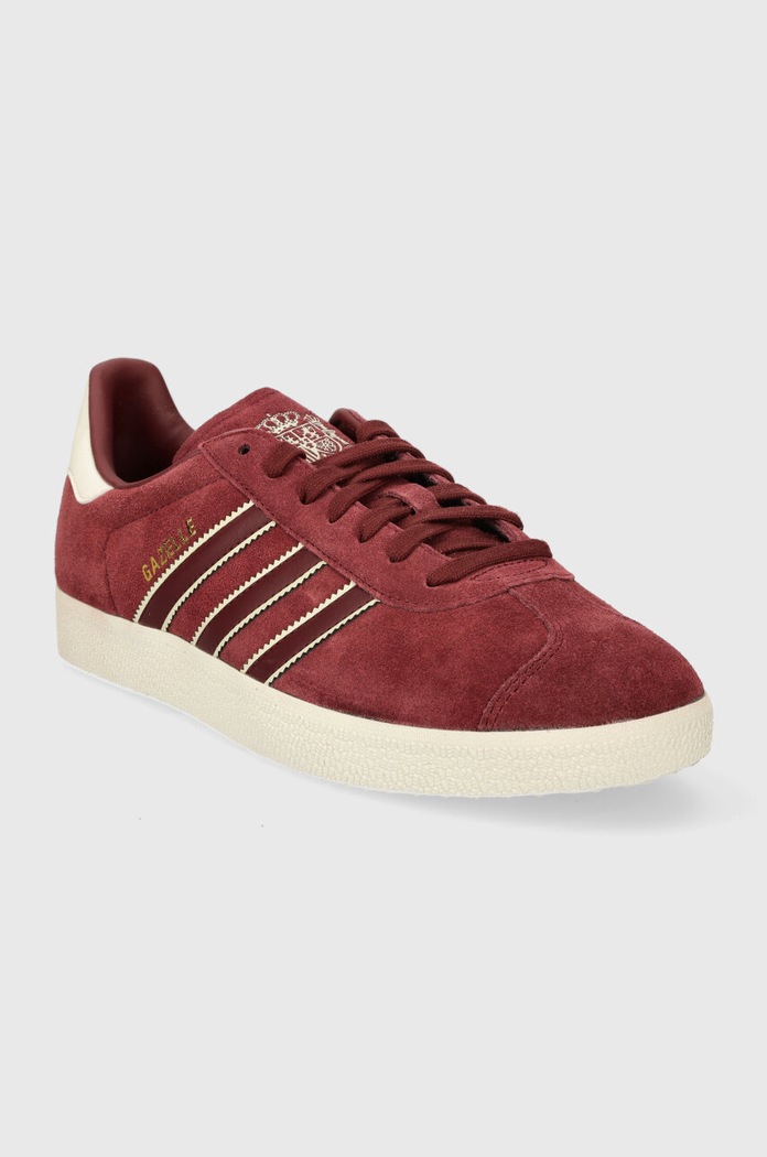 Tenisice od brušene kože adidas Originals Gazelle ID3724 bordo SS24