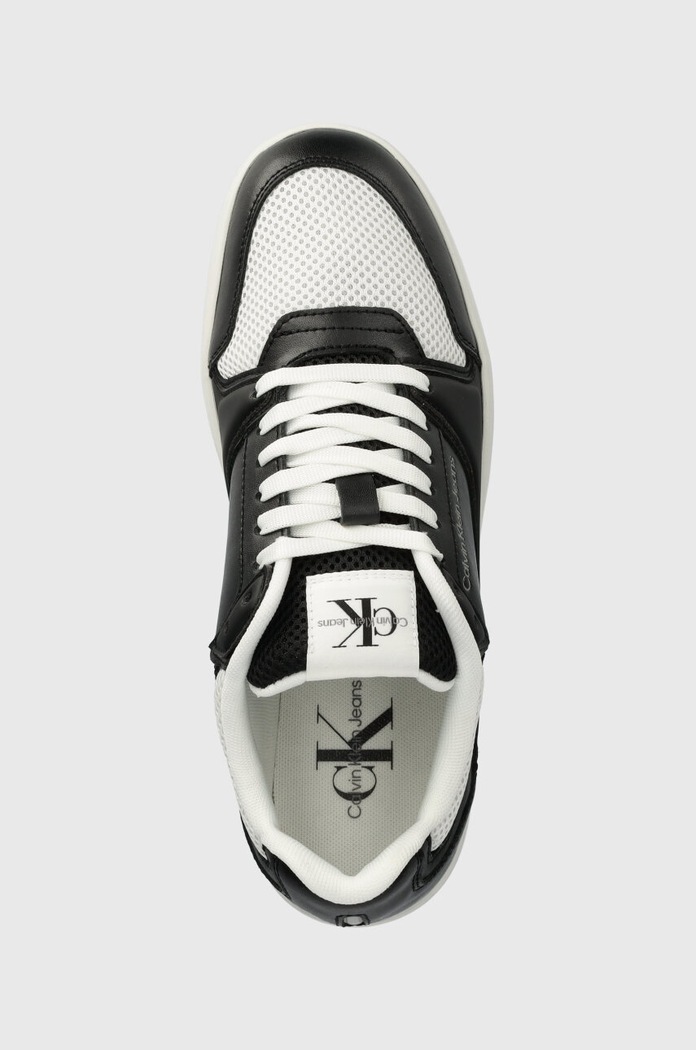 Calvin Klein Jeans sneakersy BASKET CUPSOLE LOW MIX IN MET czarny YM0YM00922