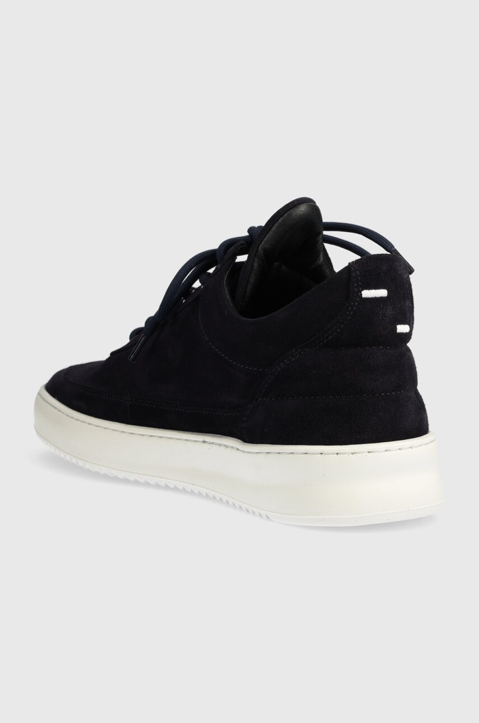 Boty Filling Pieces Semišové tenisky Filling Pieces Low Top Suede Organic 10122791658 námořnická modř