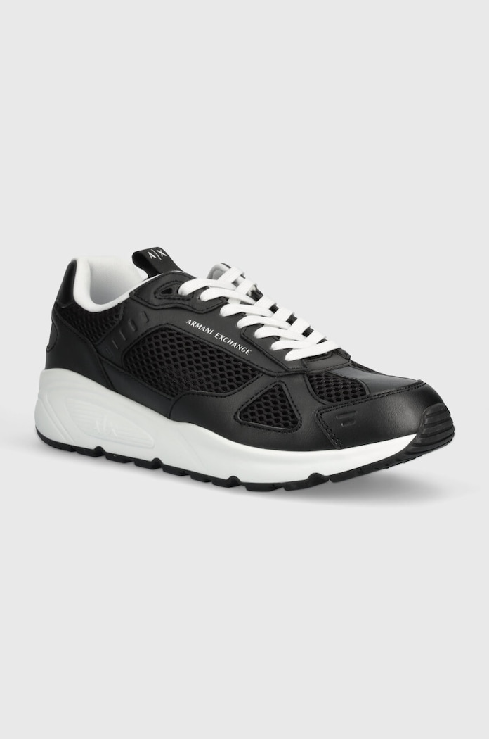 Armani Exchange sportcipő textil fekete XUX206.XV809.00002