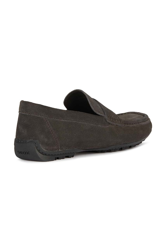 Boty Semišové mokasíny Geox U KOSMOPOLIS + GRIP U36CFA.00022.C6372 šedá