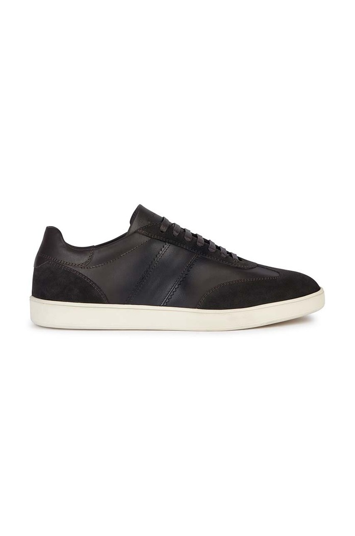 Geox sneakersy skórzane U REGIO A skóra zamszowa brązowy U36CHA.04322.C6009