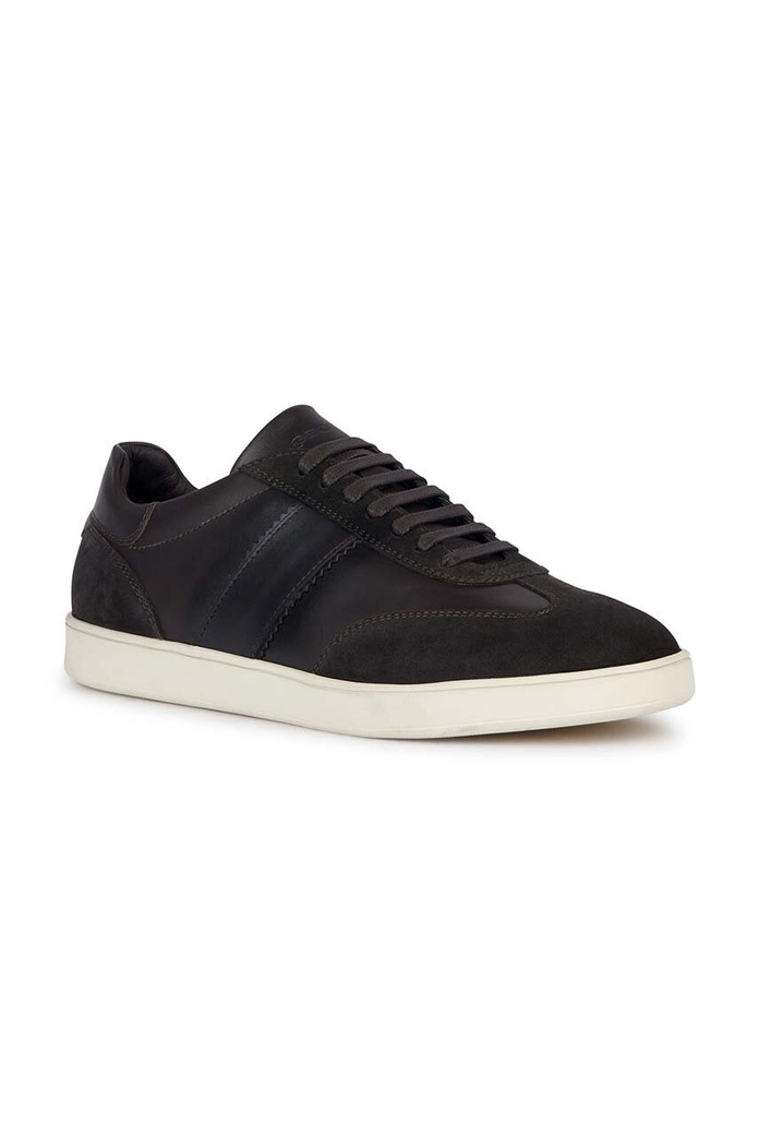 Geox sneakersy skórzane U REGIO A U36CHA.04322.C6009 brązowy SS24