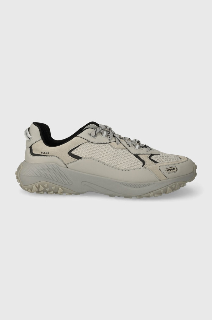 HUGO sneakersy GO1ST tekstylny szary 50517148.030