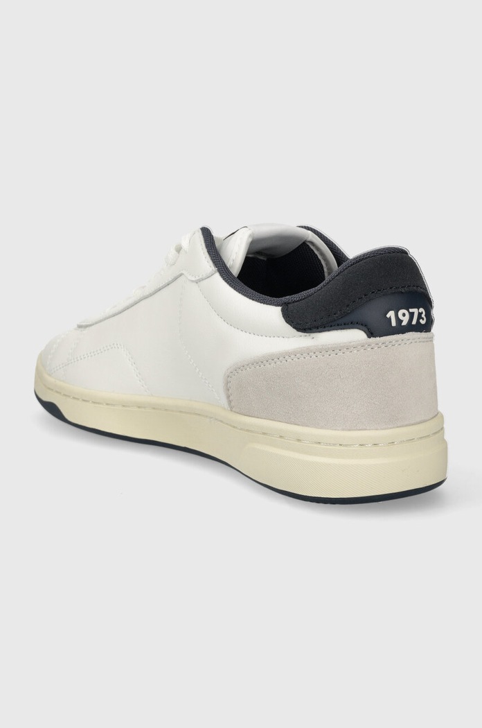 Cipők Pepe Jeans bőr sportcipő PMS00014 PMS00014 fehér