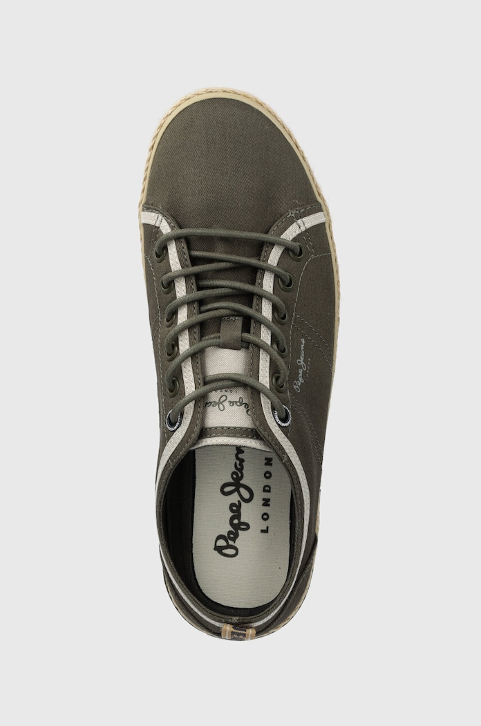 Pepe Jeans espadryle PMS10321 zielony PMS10321