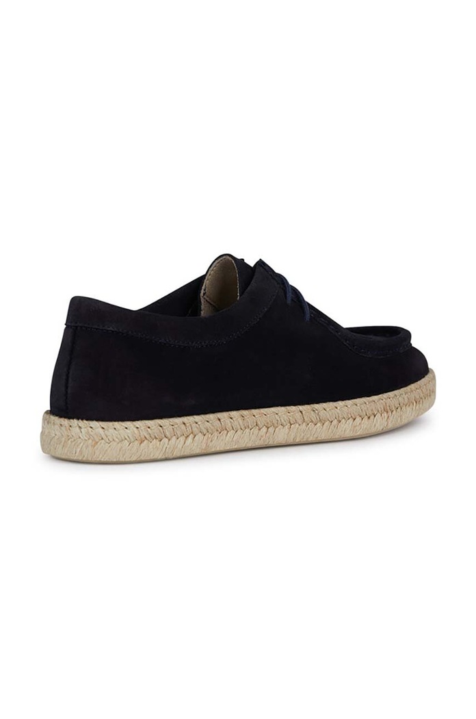 Încălțăminte Geox sneakers din piele intoarsă U OSTUNI U36GVB.00022.C4002 bleumarin