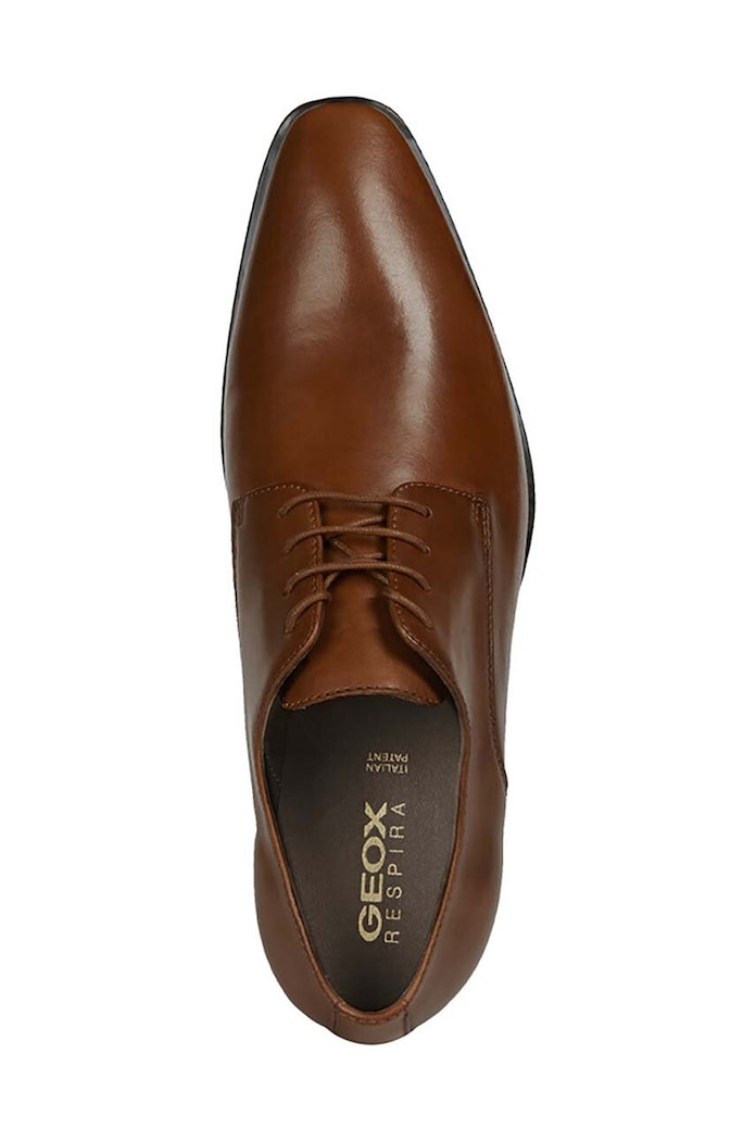 Geox półbuty skórzane UOMO HIGH LIFE U0299B.00043.C6026 brązowy