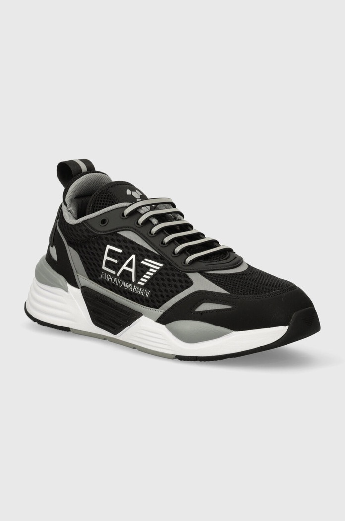 Маратонки EA7 Emporio Armani изкуствена кожа черен XK379.X8X159.N763