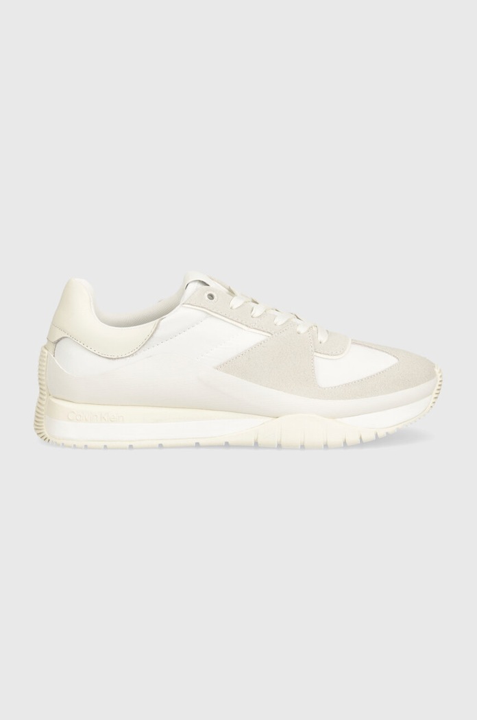 Tenisice Calvin Klein LOW TOP LACE UP MIX HM0HM01403 bijela AW24
