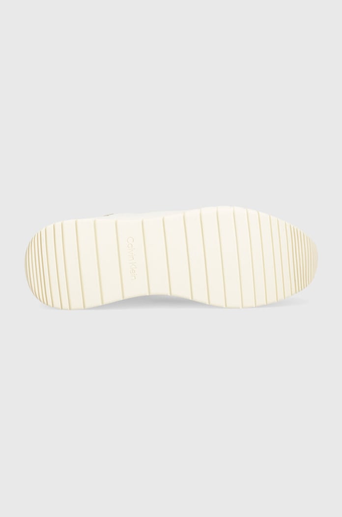 Tenisice Calvin Klein LOW TOP LACE UP MIX HM0HM01403 bijela