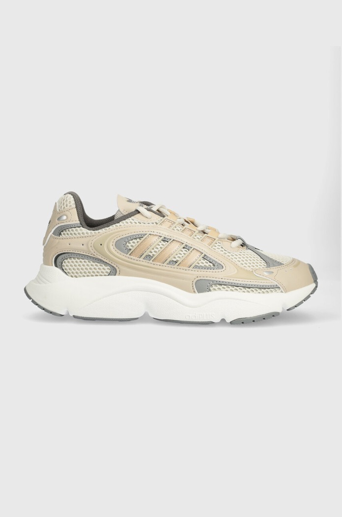 Sneakers adidas Originals Ozmillen απομίμηση λείου δέρματος μπεζ IE3517
