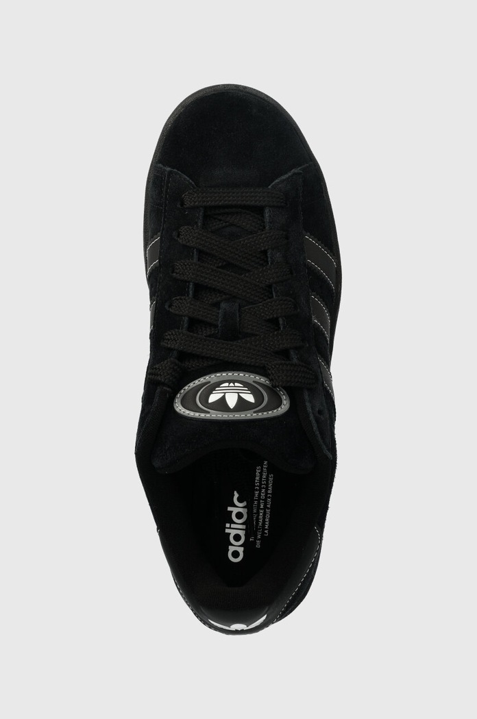 Tenisice od brušene kože adidas Originals Campus 00s crna IF8768