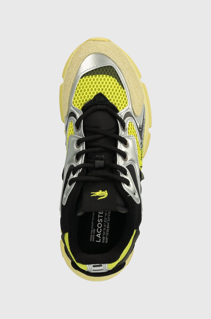 Lacoste sneakersy L003 Neo Contrasted Textile żółty 47SMA0105