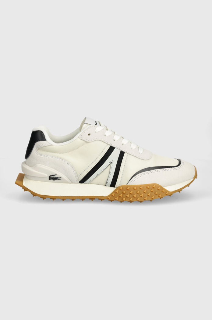Sneakers Lacoste L-Spin Deluxe Tonal Textile 47SMA0113 μπεζ SS24