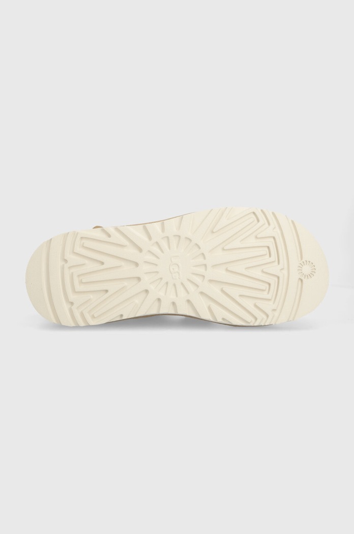 UGG sandały zamszowe Goldencoast Multistrap 1153095.SAN beżowy