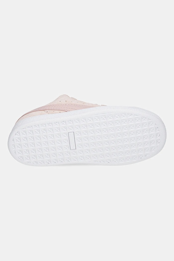 Кожаные кроссовки Puma Suede XL 395205 розовый