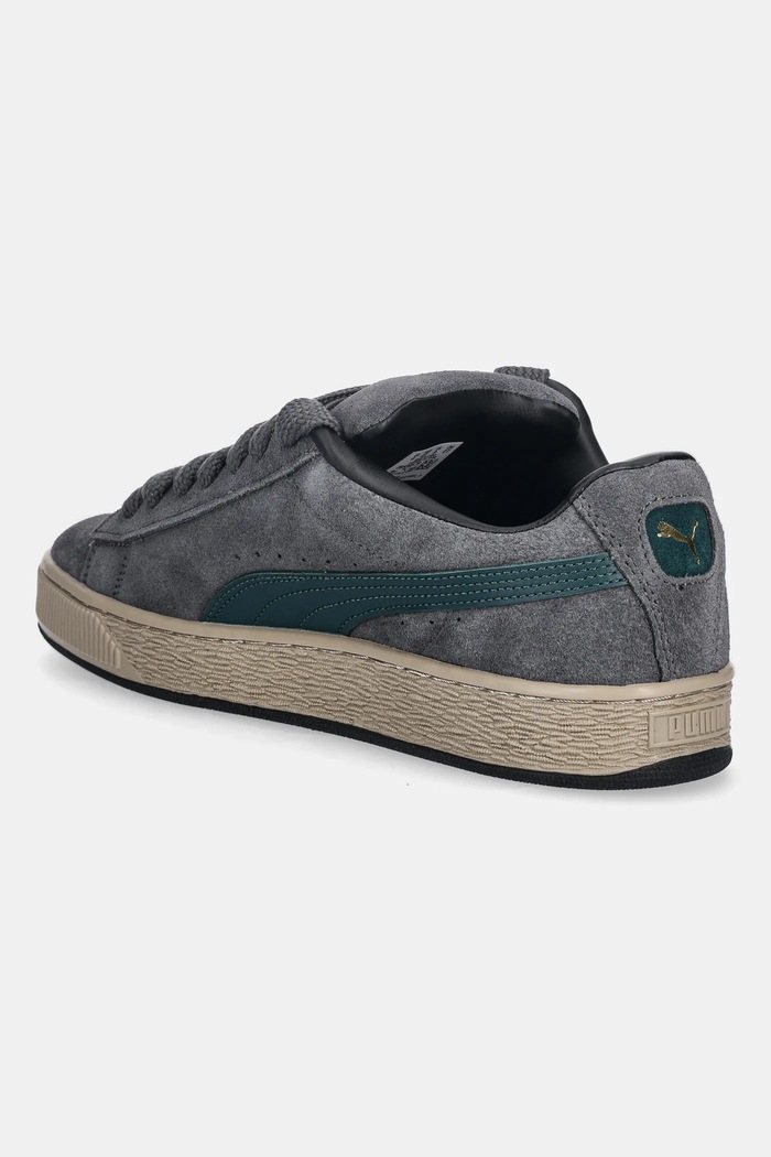 Shoes Puma leather sneakers Suede XL 395205 gray