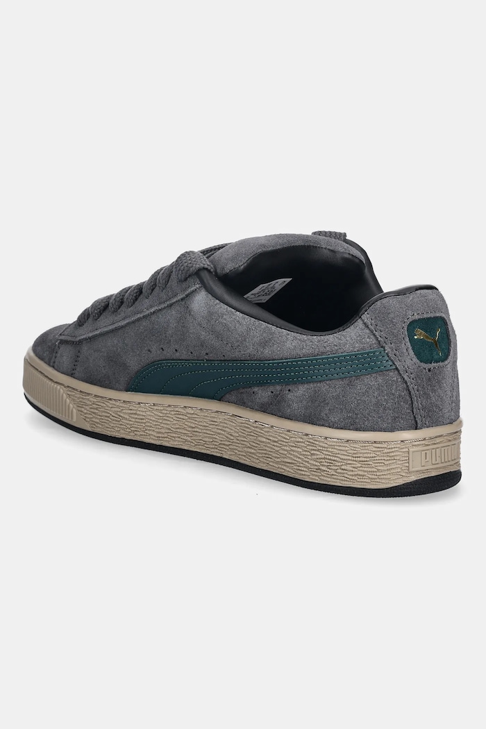 Shoes Puma leather sneakers Suede XL 395205 gray