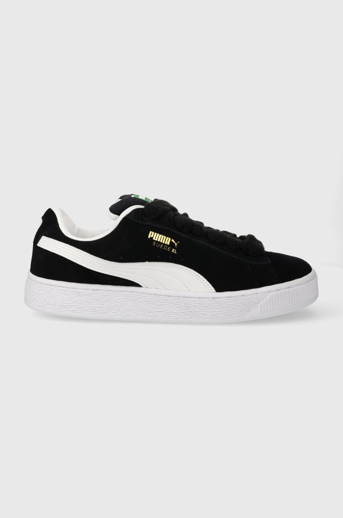 Δερμάτινα sneakers Puma Suede XL Suede XL δέρμα σαμουά μαύρο 395205