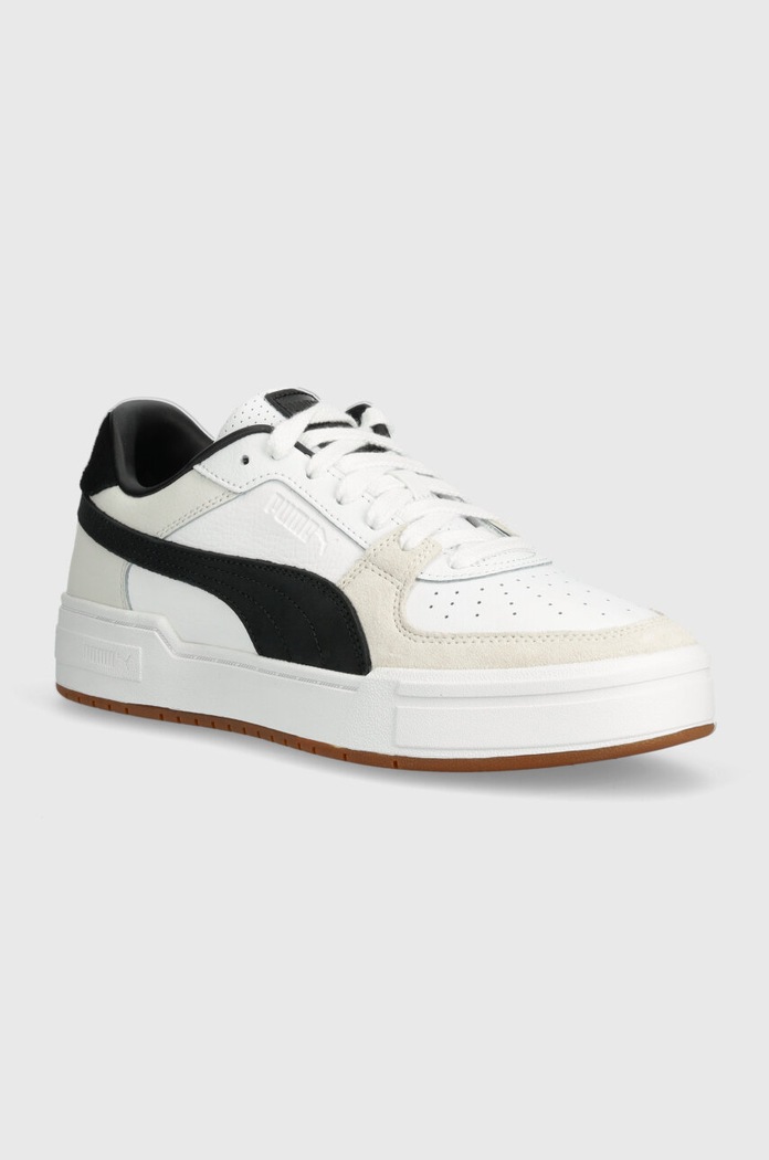 Tenisky Puma CA Pro Gum semišová kůže bílá 395753