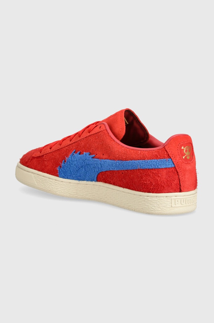 Obutev Superge iz semiša Puma PUMA X ONE PIECE 396520 rdeča