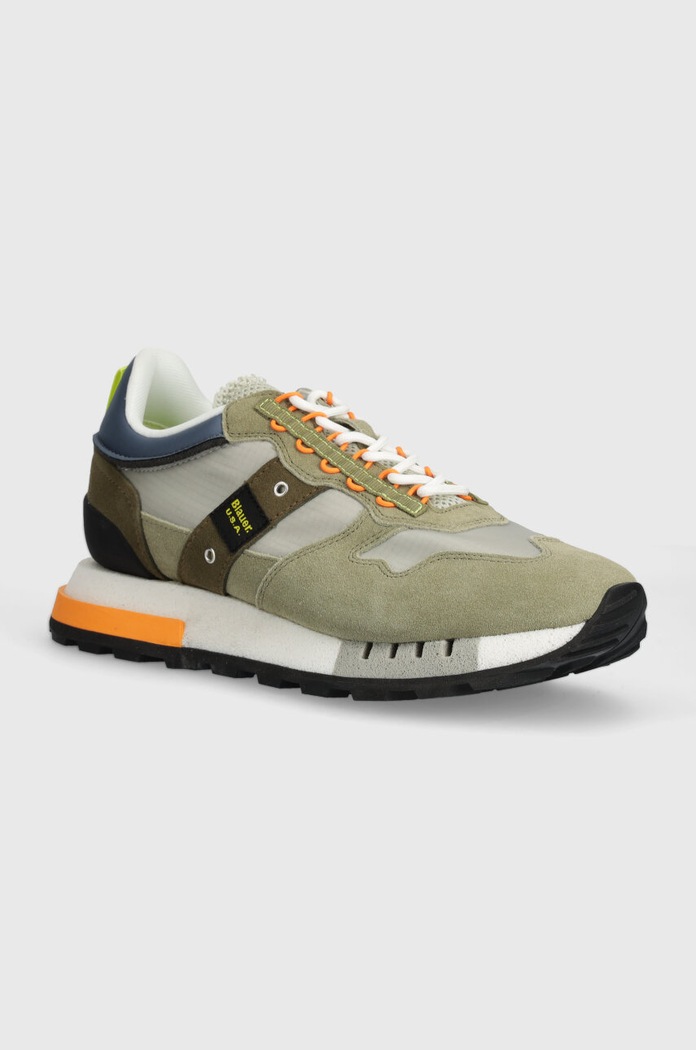 Blauer Sneakers HERON verde S4HERON02.RIS