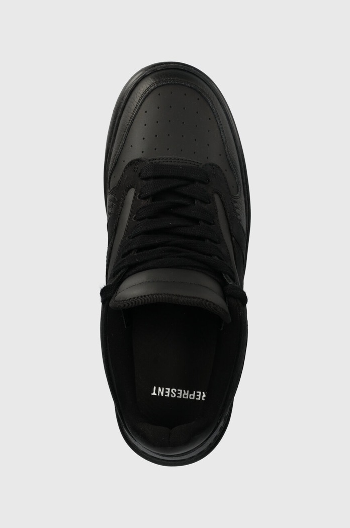Δερμάτινα sneakers Represent Reptor μαύρο MC9001.100