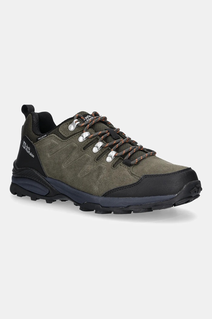 Обувки Jack Wolfskin Refugio Texapore Low без изолация зелен 4049851