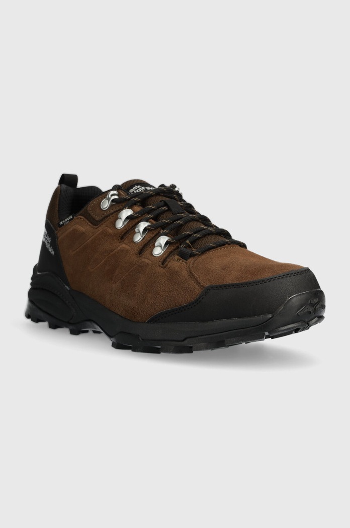 Обувки Jack Wolfskin Refugio Texapore Low 4049851 кафяв AW25