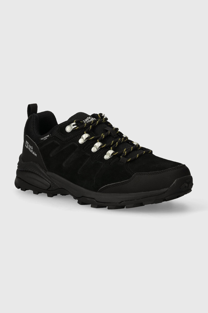 Обувки Jack Wolfskin Refugio Texapore Low без изолация черен 4049851