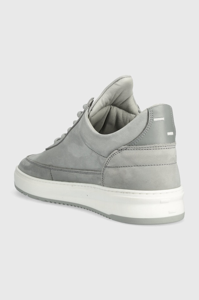 Boty Nubukové tenisky Filling Pieces Low Top Base 10120591288 šedá