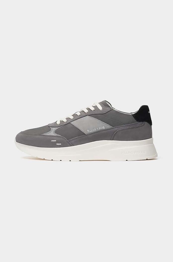 Σουέτ sneakers Filling Pieces Jet Runner μικρό γκρί 58122791874