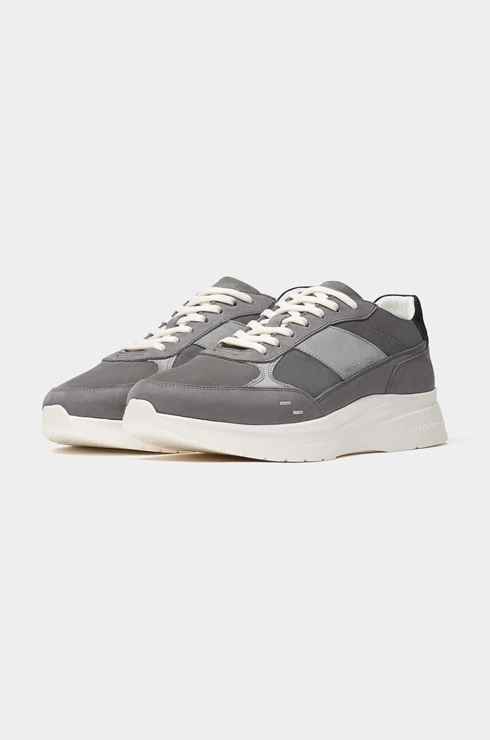 Σουέτ sneakers Filling Pieces Jet Runner 58122791874 γκρί SS24