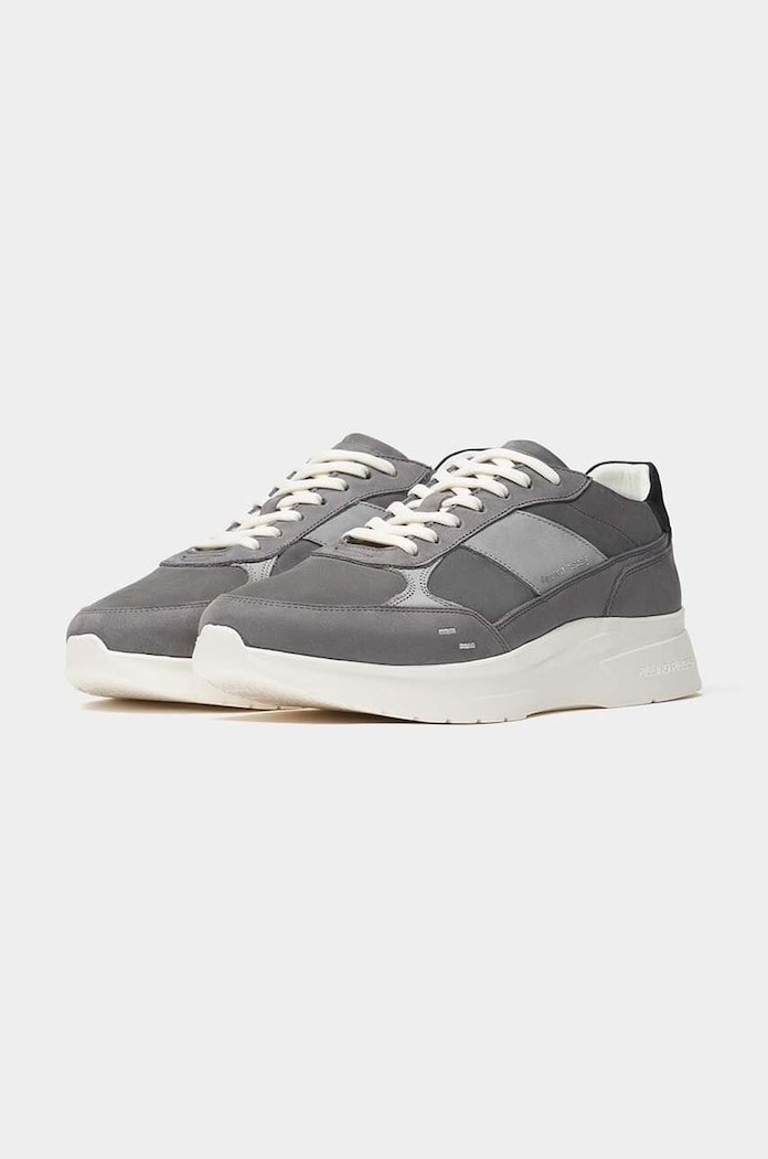 Σουέτ sneakers Filling Pieces Jet Runner 58122791874 γκρί SS24