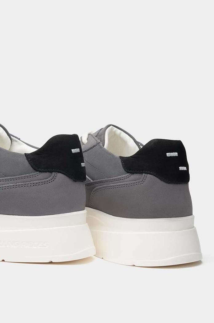 Σουέτ sneakers Filling Pieces Jet Runner γκρί 58122791874