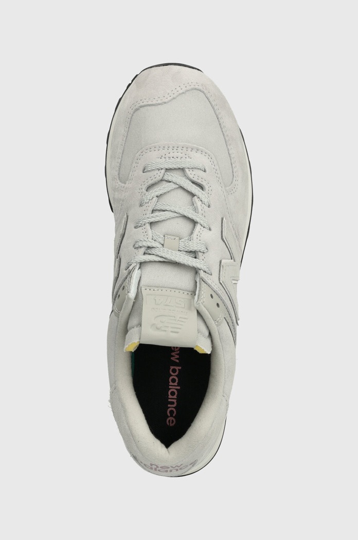 New Balance velúr sportcipő 574 szürke U574PWG