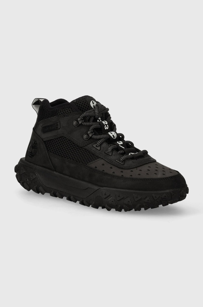 Timberland Sneakersy skórzane Greenstride Motion 6 czarny TB0A5VAC0151