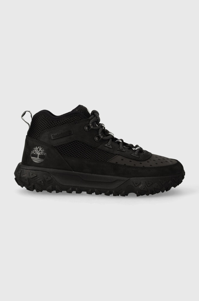 Timberland Sneakersy skórzane Greenstride Motion 6 TB0A5VAC0151 czarny SS24